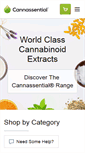 Mobile Screenshot of cannassential.com